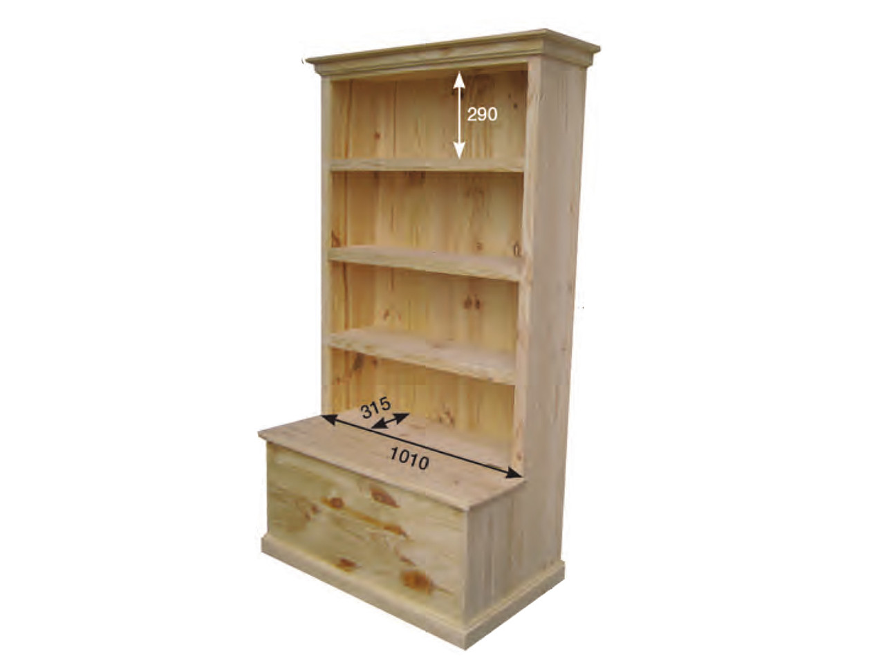 Bookcase toy hot sale box combo