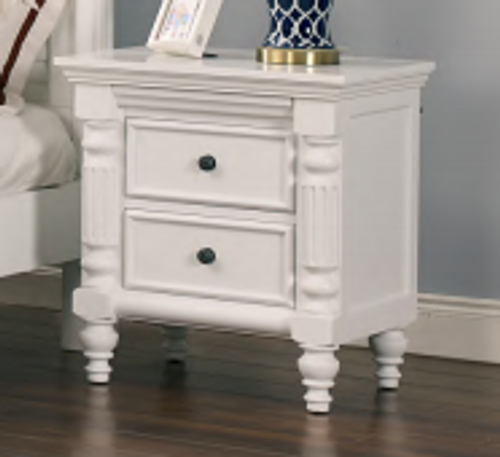 SHONTO 2 DRAWER BEDSIDE TABLE - AS PICTURED