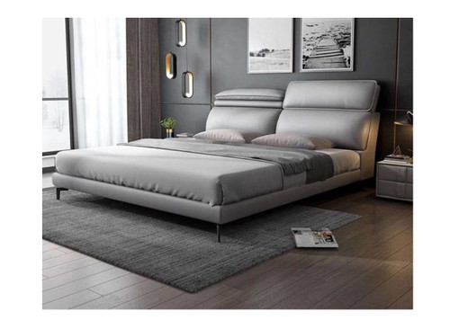 KING LAYBELL LEATHERETTE BED (MODEL:B129#) - ASSORTED COLOURS