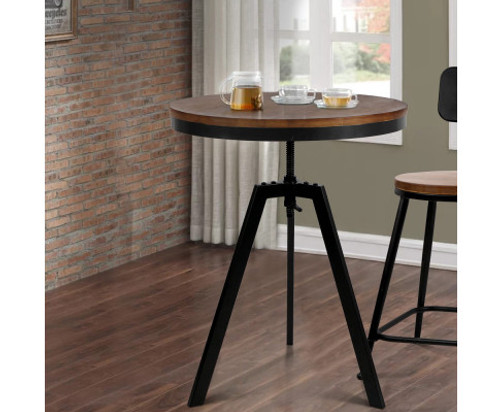 JANYLLE ROUND DINING TABLE - NATURAL
