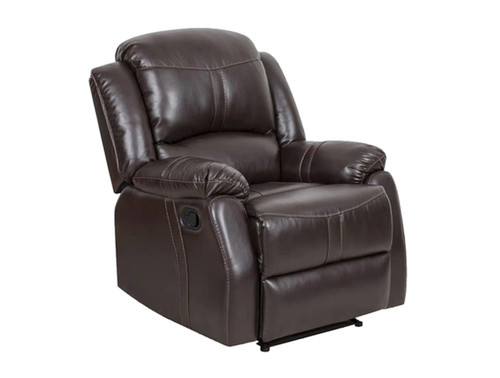 chocolate brown recliner chair