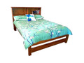 DOUBLE BOOKEND INCREDIBLE BED (AUSSIE MADE) - ASSORTED STAINED COLOURS