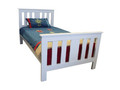 SINGLE FEDERATION BED  - PRICED IN ASSORTED COLOURS (VIC ASH AND PINE OPTIONS ALSO AVAILABLE - PRICE ON APPLICATION) - CUSTOMISATION AVAILABLE