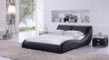 KING BARI (G889) LEATHERETTE BED - ASSORTED COLOURS AVAILABLE