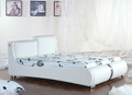 KING (2887#) LEATHERETTE BED - ASSORTED COLOURS AVAILABLE