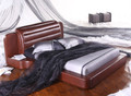 QUEEN (G896#) LEATHERETTE BED - ASSORTED COLOURS AVAILABLE