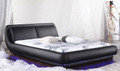 QUEEN (G928#) LED LEATHERETTE BED - ASSORTED COLOURS AVAILABLE