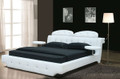 KING (2844#) LEATHERETTE BED WITH DIAMOND BUTTON DESIGN - ASSORTED COLOURS AVAILABLE