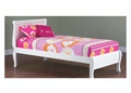 SINGLE COPENHAGEN SLEIGH BED - ARCTIC WHITE