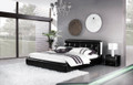 KING COLLEGNO LEATHERETTE BED (A9301) - ASSORTED COLOURS - (WITH OPTIONAL UPGRADE FOR GAS LIFT UNDERBED STORAGE)