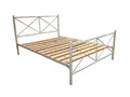 DOUBLE MADRID METAL BED - ASSORTED COLOURS