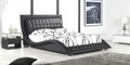 KING ANGEL (C311) LEATHERETTE BED - ASSORTED COLOURS