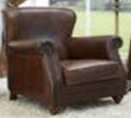 GUBIO (2004) 1 SEATER FULL LEATHER CHAIR