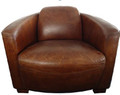 SPELLO (2027) 1 SEATER FULL LEATHER CHAIR