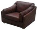 LAZIO (3001) 1 SEATER FULL LEATHER CHAIR