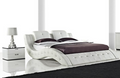 KING ALESSANDRA (3012) LEATHERETTE BED - ASSORTED COLOURS