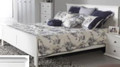 QUEEN MALVERN (WD-155) BED - SATIN WHITE