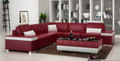 FILA   BONDED LEATHER CORNER  LOUNGE ( MODEL-G1103B) - CHOICE OF LEATHER AND ASSORTED COLOURS AVAILABLE