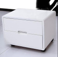 TORENIO BEDSIDE  TABLE  (MODEL-#25) - WHITE ONLY