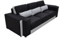 SASHIVA (G8019D)  3 SEATER SOFA - CHOICE OF LEATHER AND ASSORTED COLOURS AVAILABLE