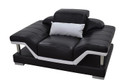 JOLLY  (G8004D) ONE  SEATER SOFA   - CHOICE OF LEATHER AND ASSORTED COLOURS AVAILABLE