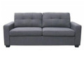 HUNTER (V-3706) DOUBLE FABRIC SOFA BED - COFFEE GREY