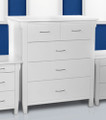 PARKVIEW 5 DRAWER TALLBOY - 1010(H) X 940(W) - ASSORTED COLOURS