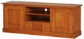 TASMANIA 2 DOOR 3  DRAWER ENTERTAINMENT UNIT (SB 203 PN) - 600(H) X 1600(W)- LIGHT PECAN