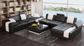 MALFIDA   CHAISE LOUNGE SUITE (F3009) - CHOICE OF LEATHER AND ASSORTED COLOURS AVAILABLE