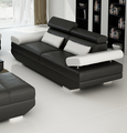 GORICA 3 SEATER SOFA  (MODEL - K5009E) - CHOICE OF LEATHER AND ASSORTED COLOURS AVAILABLE