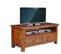 DUOLYN   AMERICAN OAK  LOWLINE TV UNIT - (MODEL16-1-18-1-13-15-21-914-20) -  575(H) X 1200(W)  -  AS PICTURED