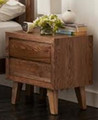 OHKLAHOMA   2 DRAWER BEDSIDE  (- MODEL- 1-19-3-5-14-19-9-15-14 ) AS PICTURED