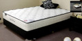 KING SPINAL DELUXE POCKET SPRING ENSEMBLE  WITH BLACK SUEDE BASE  (MATTRESS + BASE) - FIRM