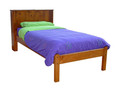 SINGLE BOOKEND DELUXE (AUSSIE MADE) BED - ASSORTED STAINED COLOURS