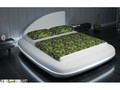 KING  LAVARO  LEATHERETTE BED  WITH 15 COLOURS  LED LIGHT (CD007) - ASSORTED COLORS