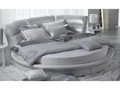 EXCELL  ROUND  LEATHERETTE BED (CD001) - ASSORTED COLORS