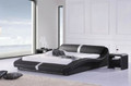 KING  MASOP  LEATHERETTE   BED  (CD033) - ASSORTED COLORS AVAILABLE