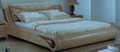 KING  BURNA LEATHERETTE   BED  (CD049) -  ASSORTED COLORS AVAILABLE