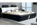  QUEEN SILAS LEATHERETTE  BED  (CD053) - ASSORTED COLORS AVAILABLE 