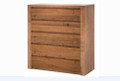 HUGO (AUSSIE MADE) 5 DRAWERS TALLBOY - TASMANIAN OAK COMBINATION - ASSORTED STAINED COLOUR