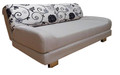 LEENA  FABRIC SOFA BED - CREAM