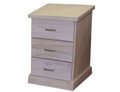 BAYSIDE (AUSSIE MADE) (CBY103) BEDSIDE TABLE  - WHITE, ANTIQUE WHITE, WHITEWASH & BRUSHED COLOUR OPTIONS