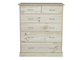 AVOCA (AUSSIE MADE) 6 DRAWER TALLBOY - 1180(H) x 950(W) - ASSORTED COLOURS