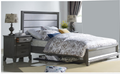  QUEEN  MIDASCO  (612) BED     (MODEL - 10-13-19-12-25-14) - GREY