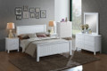 EMPRESS KING 6 PIECE HARDWOOD / MDF (THE LOT)  BEDROOM SUITE - WHITE