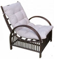 COLOMBUS  LAZY CHAIR (DET818) -  GREY