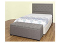 ROELAND QUEEN BEDHEAD (MODEL 2-12-1-24-12-1-14-4) - LIGHT GREY