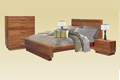 JOHMY (AUSSIE MADE) QUEEN 4 PIECE (TALLBOY)  BEDROOM SUITE (18-12-22-5-9-14) - ASSORTED COLOURS