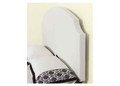 GLENBROOK KING SINGLE LEATHERETTE BEDHEAD - WHITE