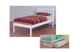 SINGLE KADO (CUSTOM MADE) BED WITH MATCHING TEENAGE TRUNDLE - ARCTIC WHITE